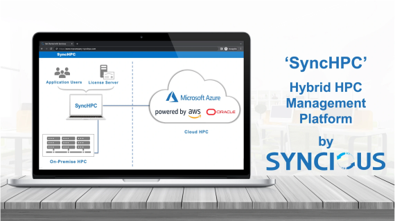 Ansys CFX on cloud hpc platform with syncious SyncHPC